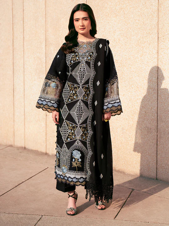 Dil-e-Raqsam | Parishay Luxury Lawn | 3PC