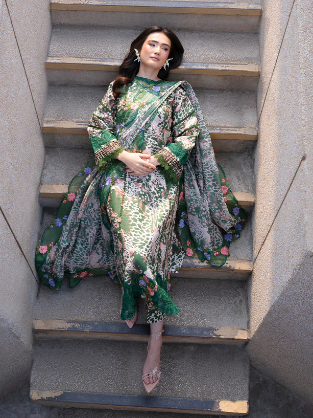 Dil-e-Raqsam | Parishay Luxury Lawn | 3PC