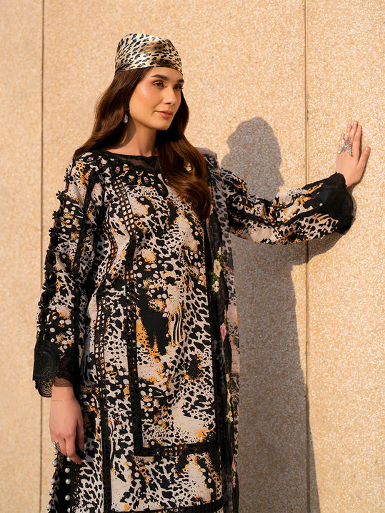 Dil-e-Raqsam | Parishay Luxury Lawn | 3PC