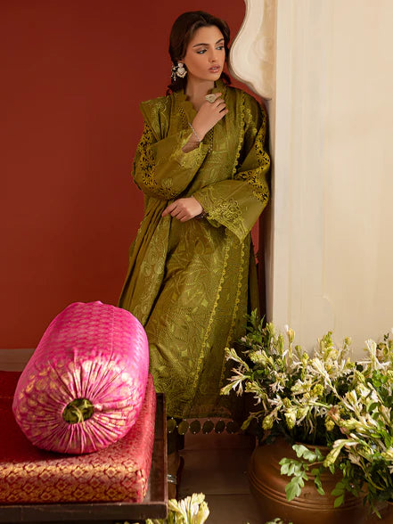 Dastan-e-noor | Parishay Luxury Lawn | 3PC