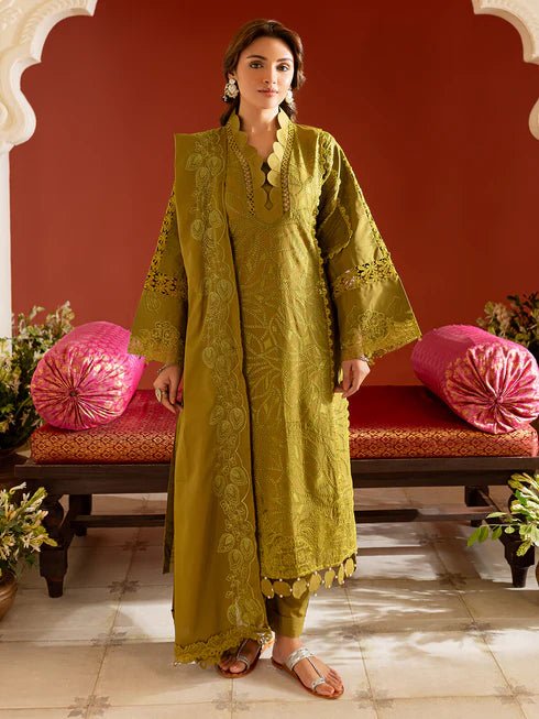 Dastan-e-noor | Parishay Luxury Lawn | 3PC