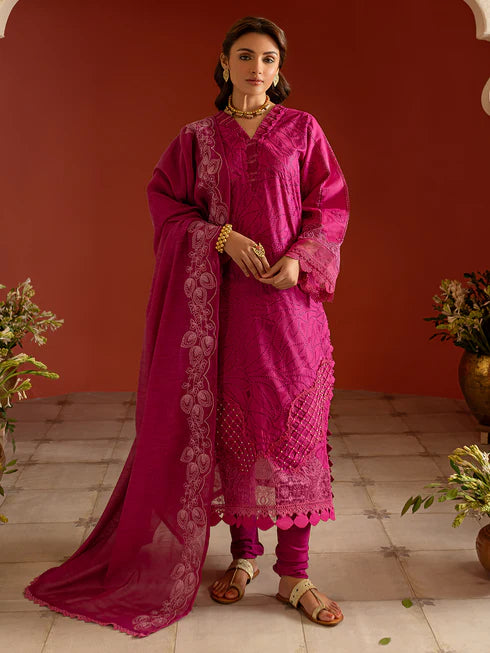 Dastan-e-noor | Parishay Luxury Lawn | 3PC