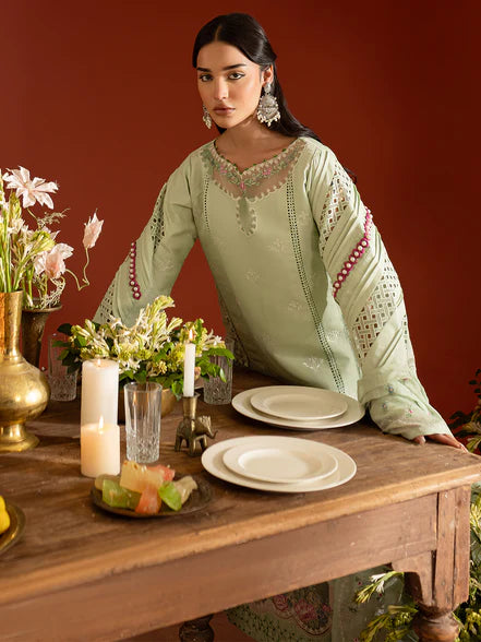 Dastan-e-noor | Parishay Luxury Lawn | 3PC