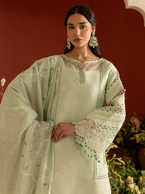 Dastan-e-noor | Parishay Luxury Lawn | 3PC