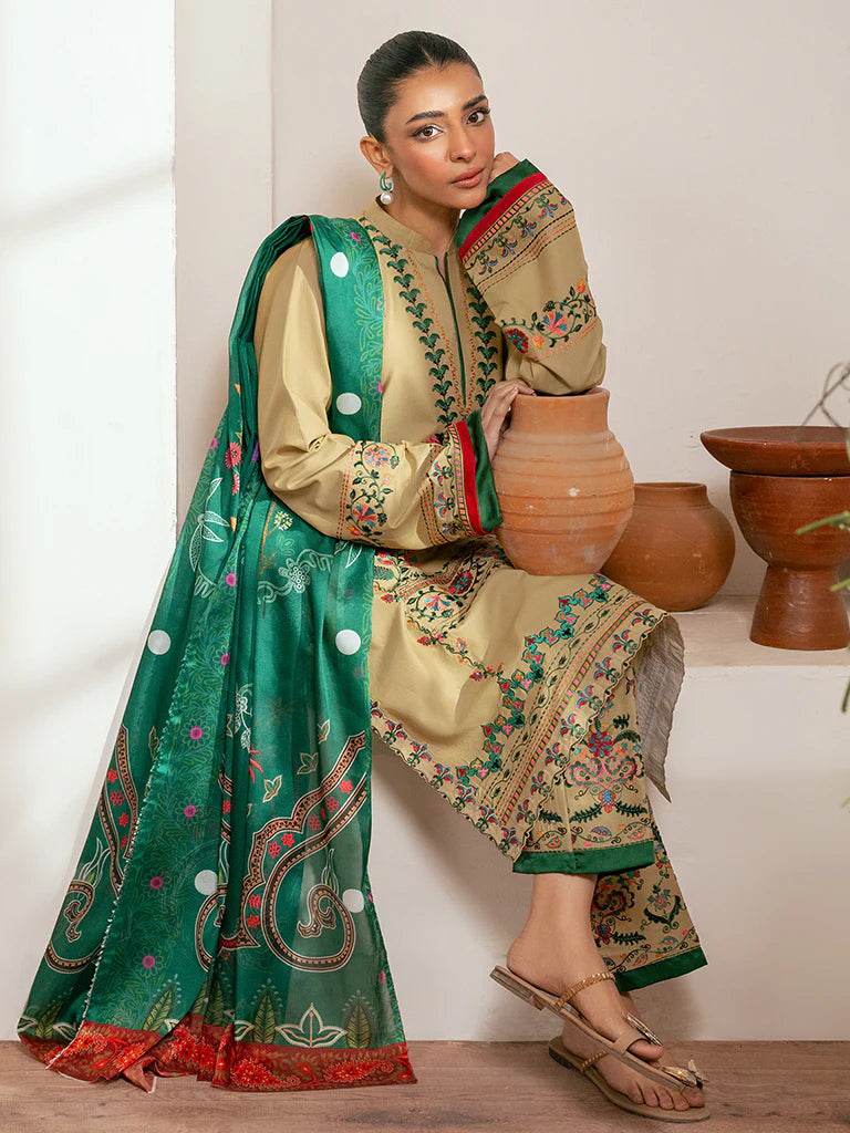 Parisa | Rajbar Luxury Lawn | 3PC