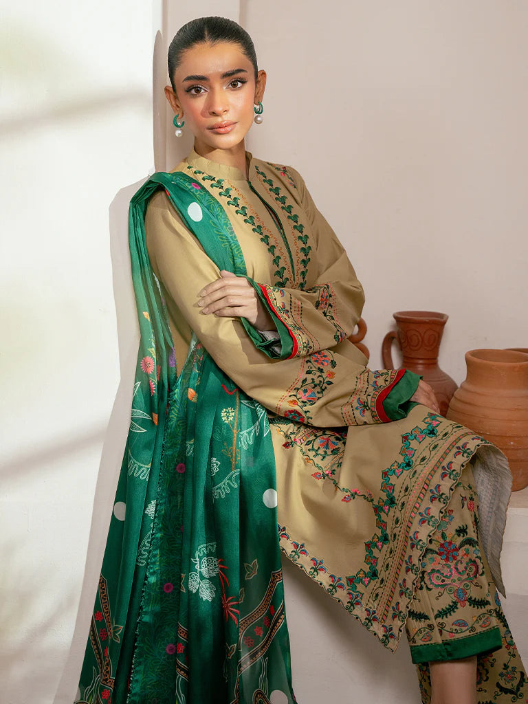 Parisa | Rajbar Luxury Lawn | 3PC