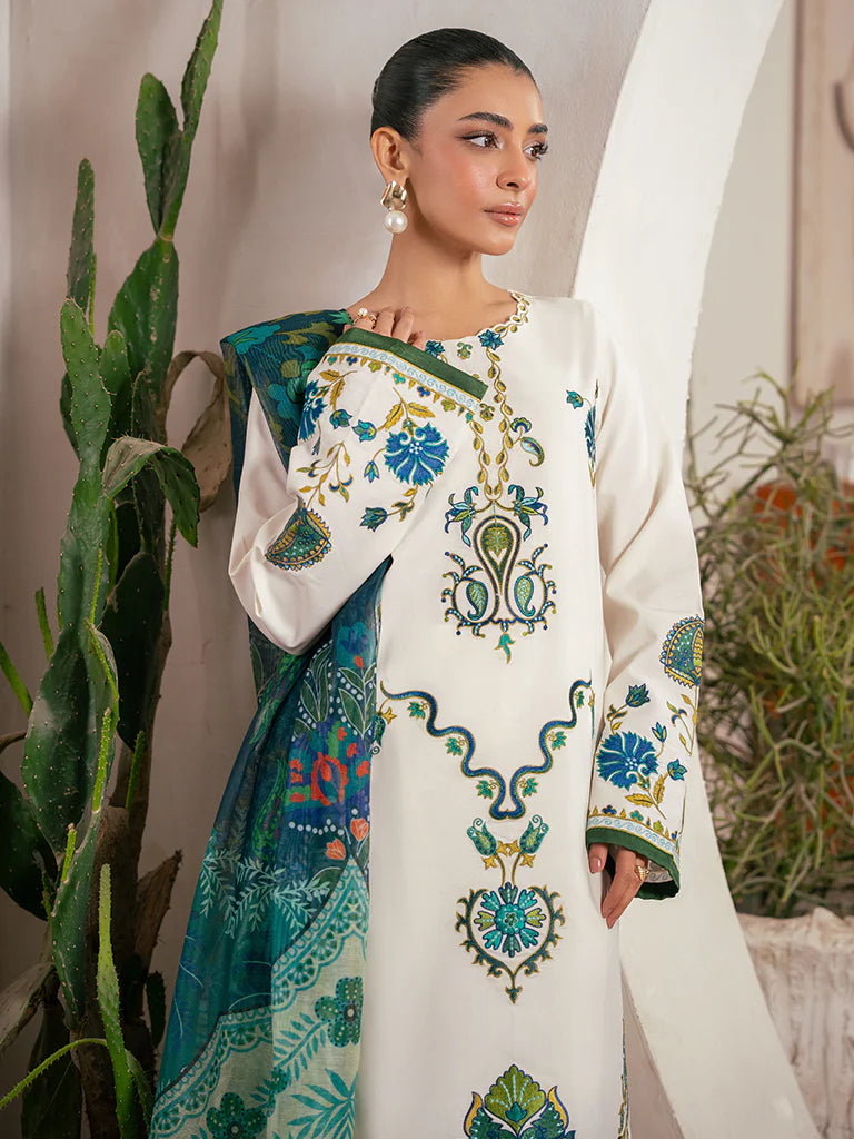 Parisa | Rajbar Luxury Lawn | 3PC