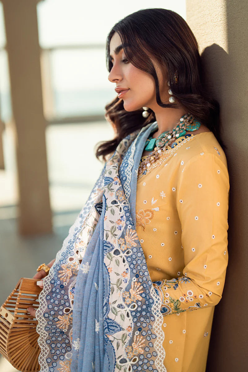 QalamKar Luxury Lawn | 3PC