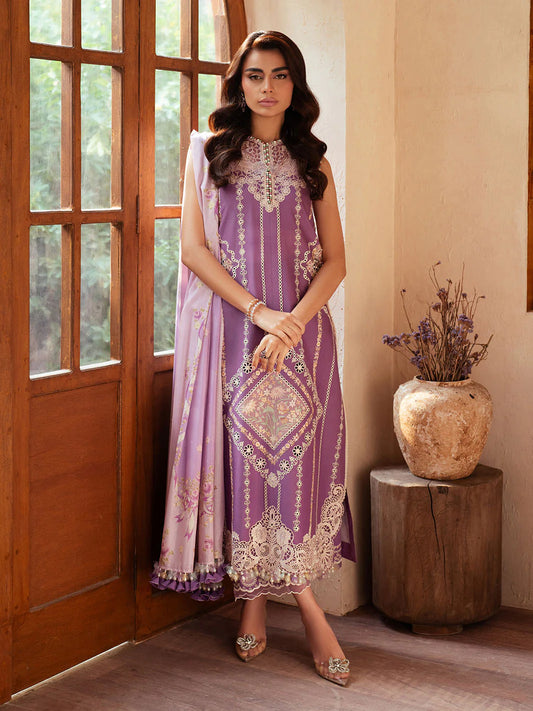 Mehroz | Bin ilyas Luxury Lawn | 3PC
