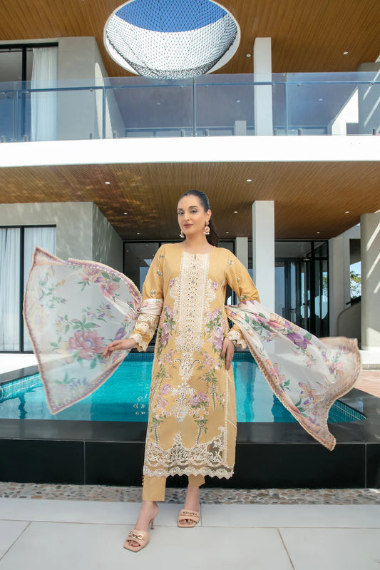 Zevira | Tawakkal Luxury Lawn | 3PC