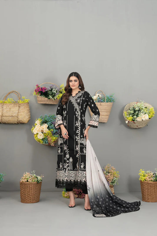 Nurgul | Tawakkal Luxury Lawn | 3PC