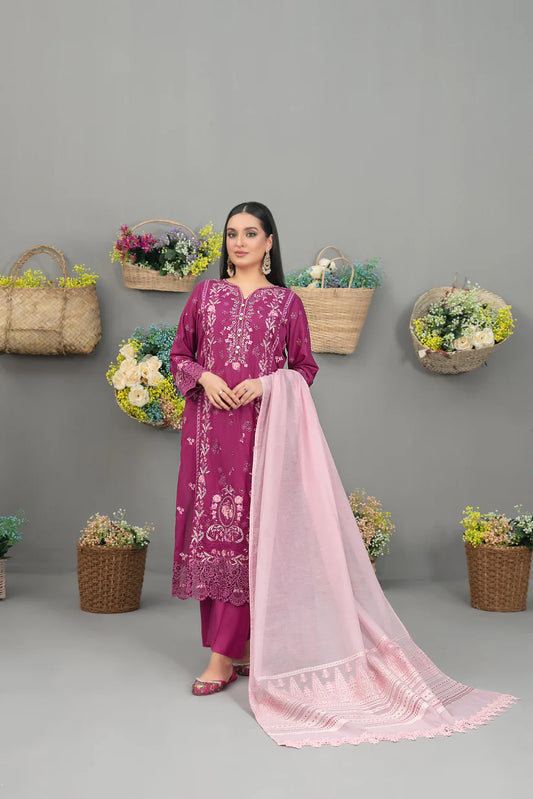 Nurgul | Tawakkal Luxury Lawn | 3PC