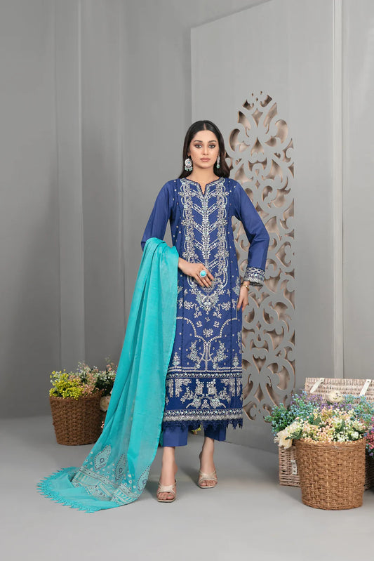 Nurgul | Tawakkal Luxury Lawn | 3PC