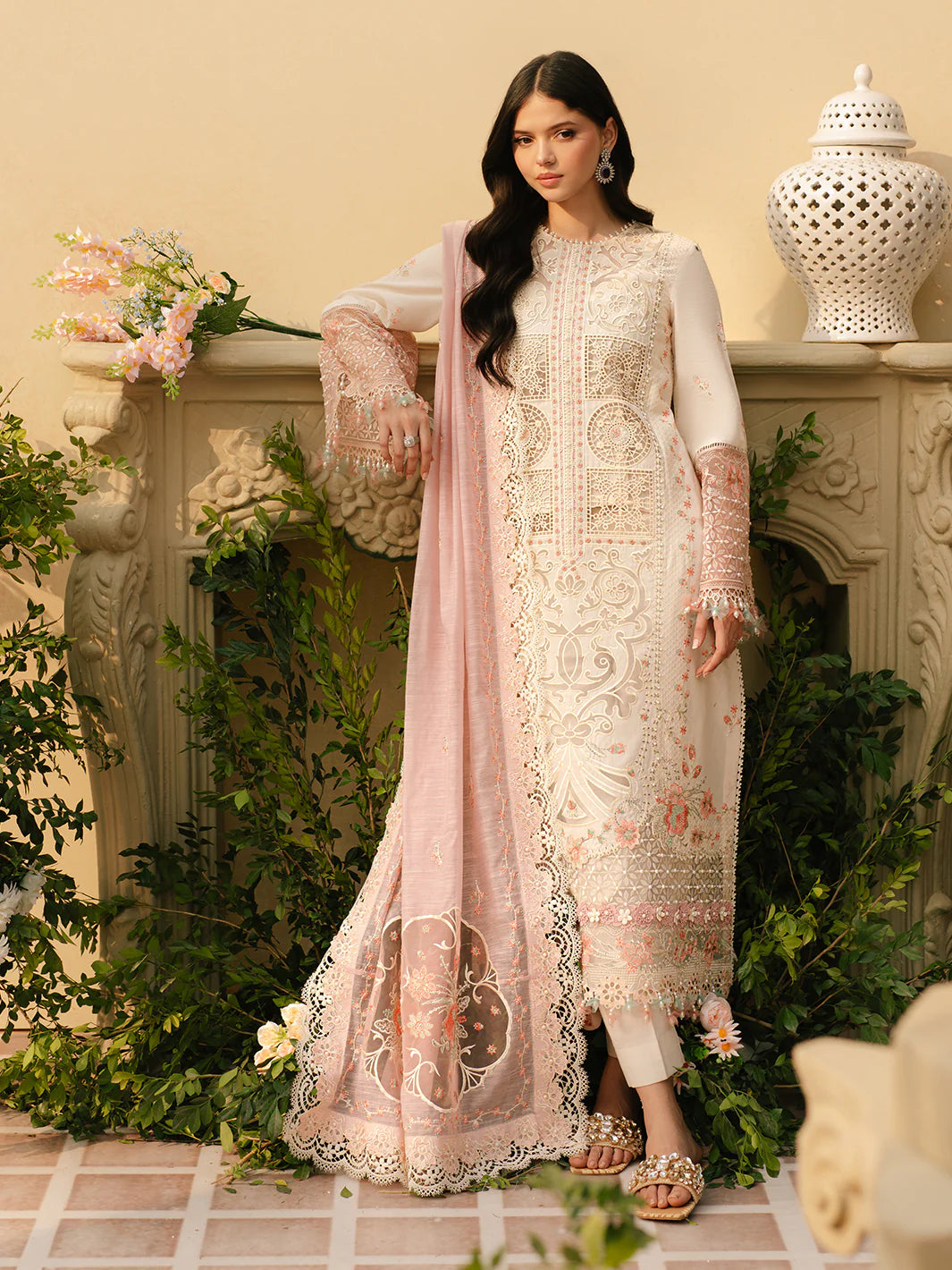 Freesia | Bin Ilyas Luxury Lawn | 3PC