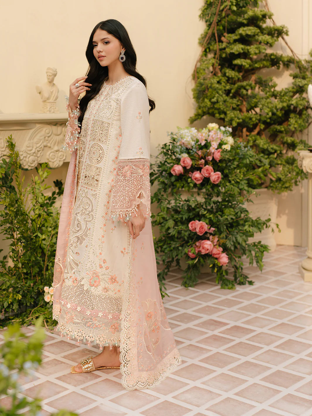 Freesia | Bin Ilyas Luxury Lawn | 3PC