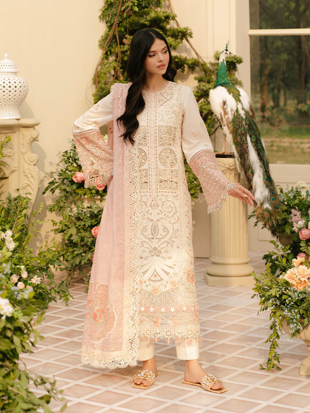 Freesia | Bin Ilyas Luxury Lawn | 3PC