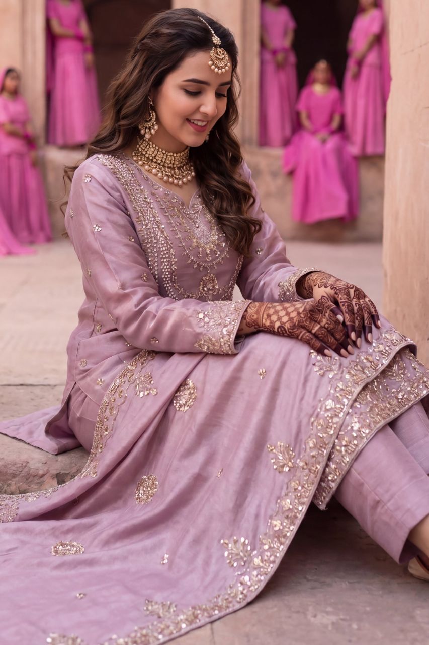 Fatima Bano By Aroob | Dressline | Lava Silk