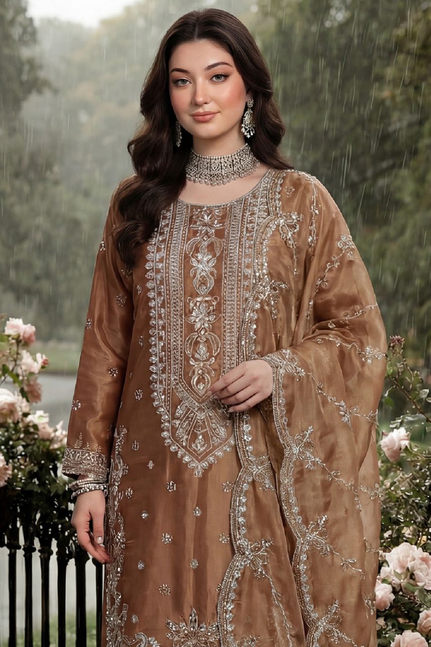 Zaib-o-Zeenat | Dressline | Ulfat - Shesha Silk