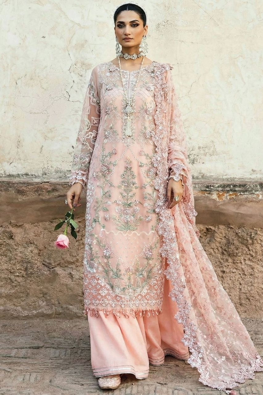 Zaib-o-Zeenat | Dreslsine | Shaista - Organza