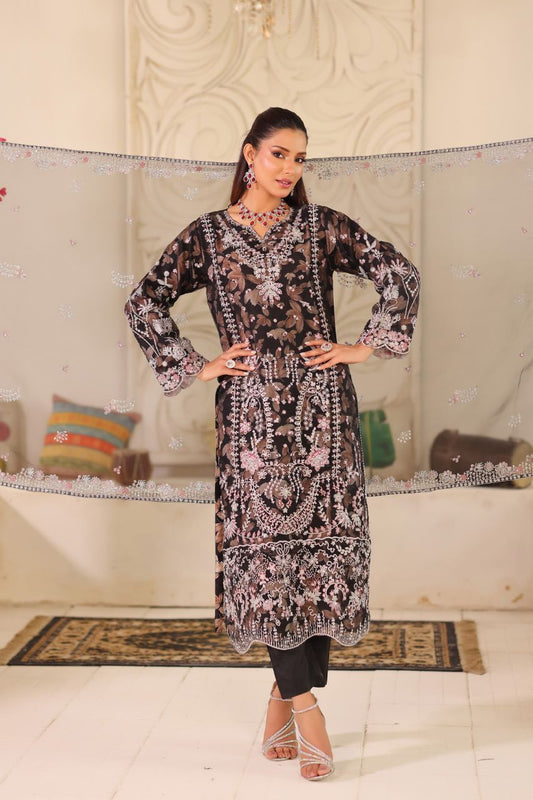 Mushkk By Dr.Haris Luxury Organza