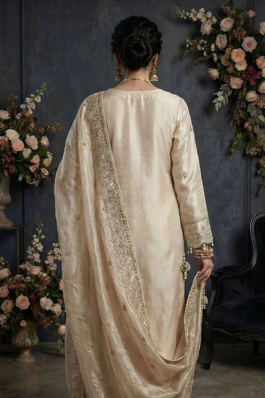 Fatima Bano | Dressline | Tehzeeb - Lava Silk