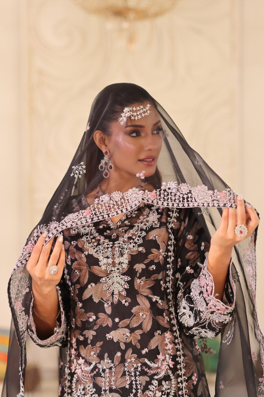 Mushkk By Dr.Haris Luxury Organza