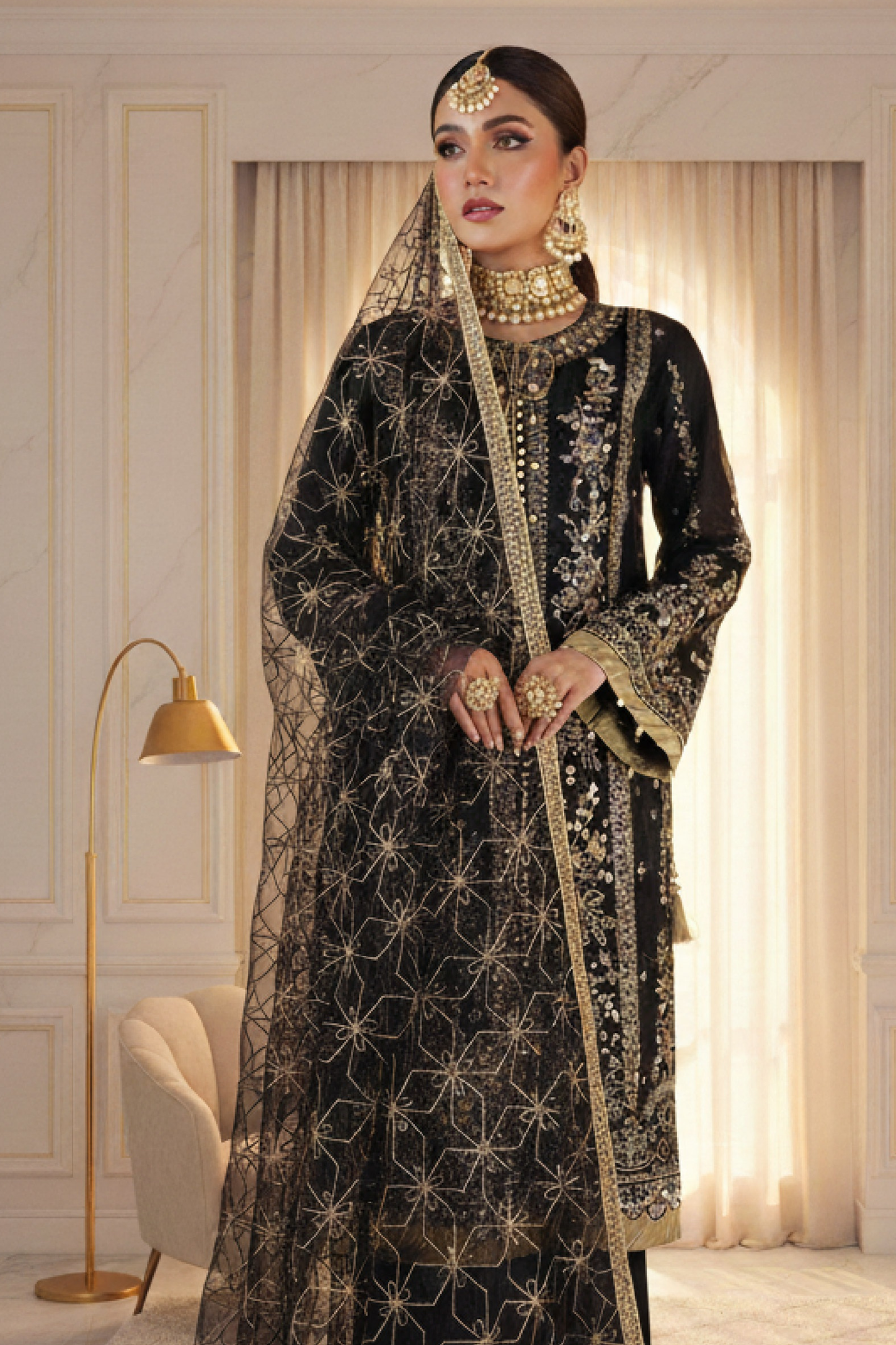 Fatima Bano | Dressline | Dhanak | Organza-3PC