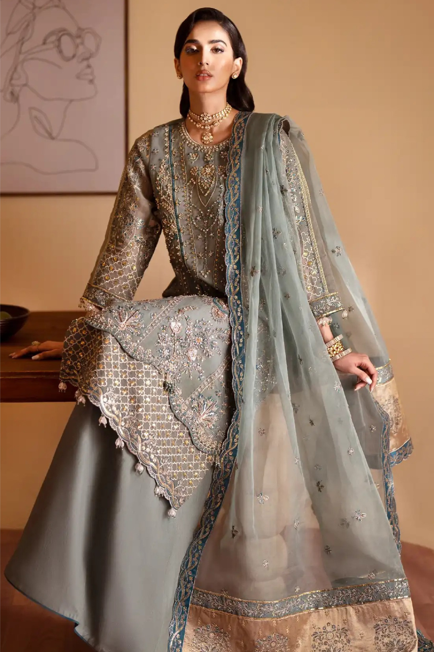 Rangeeli | Dressline | Organza