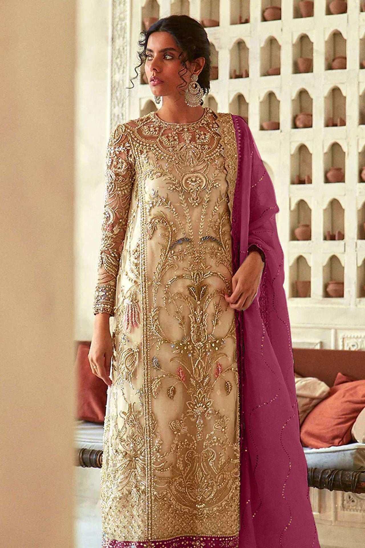 Delisha | Zaib-o-Zeenat | Luxury Organza