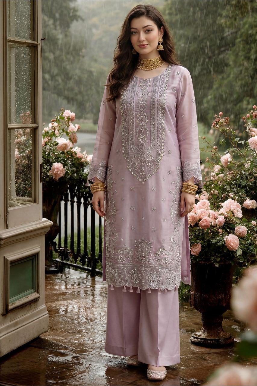 Zaib-o-Zeenat | Dressline | Ulfat - Shesha Silk