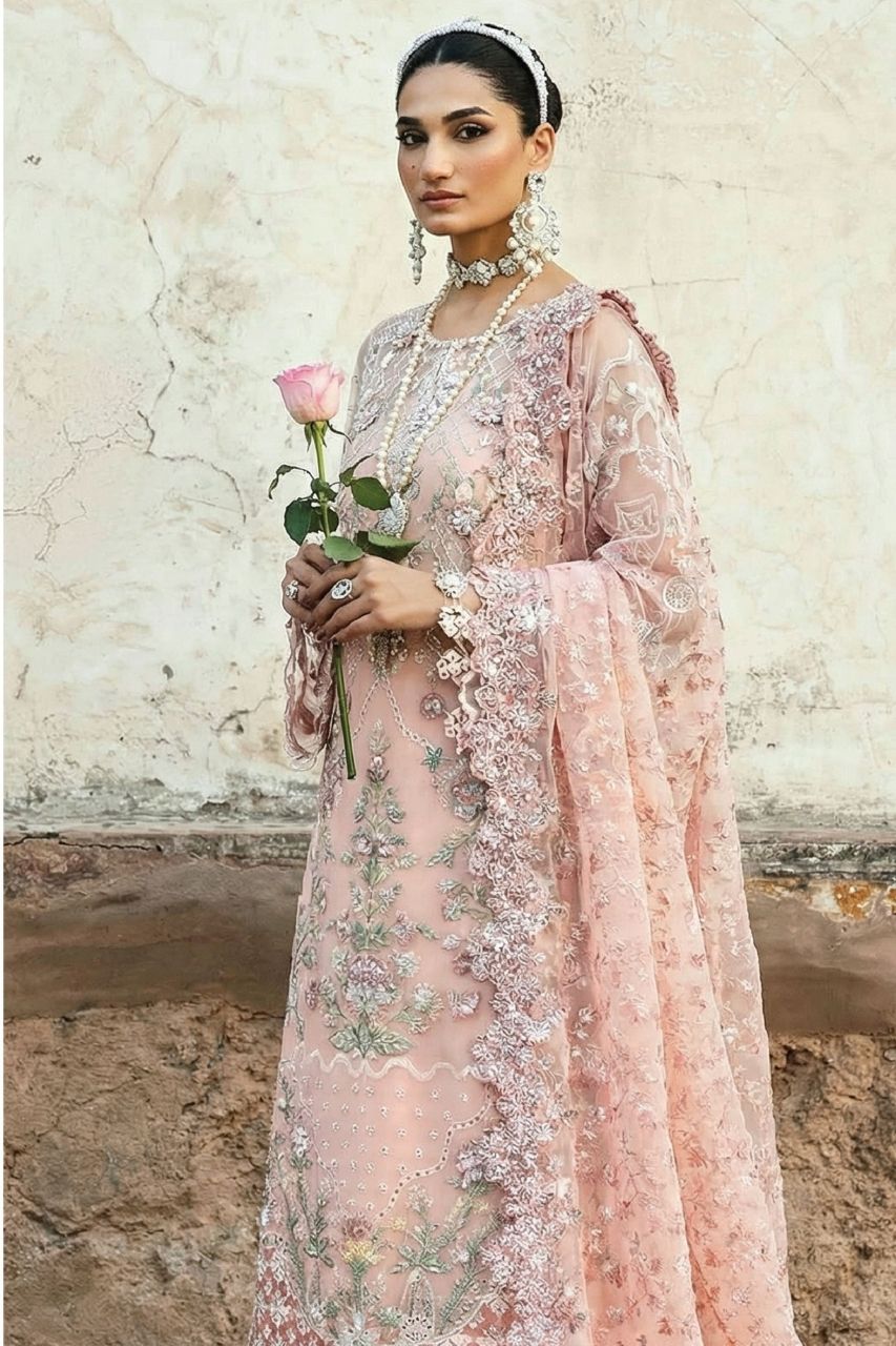 Zaib-o-Zeenat | Dreslsine | Shaista - Organza