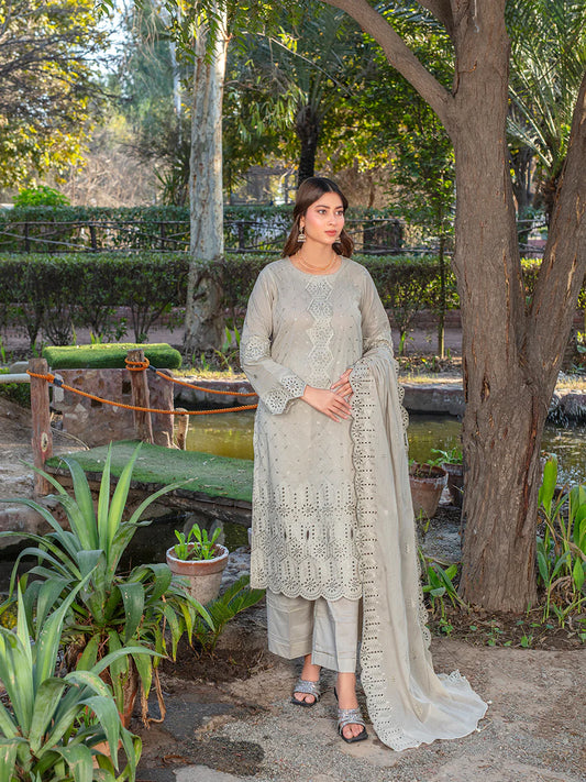 Fizza | Feroza Luxury Emb Lawn | 3 PC