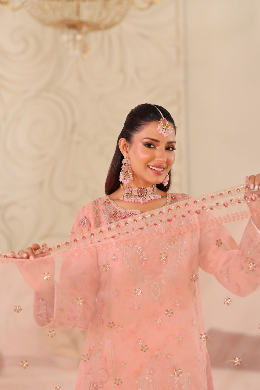 Mushkk By Dr.Haris Luxury Organza