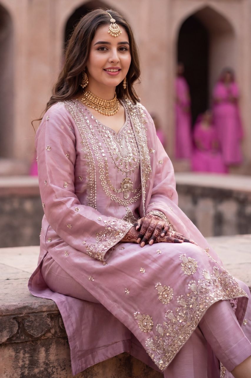 Fatima Bano By Aroob | Dressline | Lava Silk
