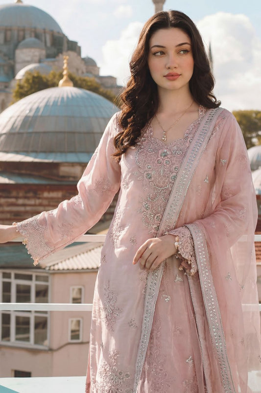 Poshak | Dressline | Emb Silk -3PC