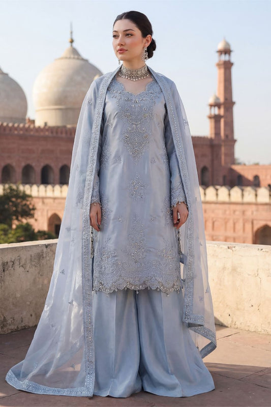 Poshak | Dressline | Emb Silk -3PC