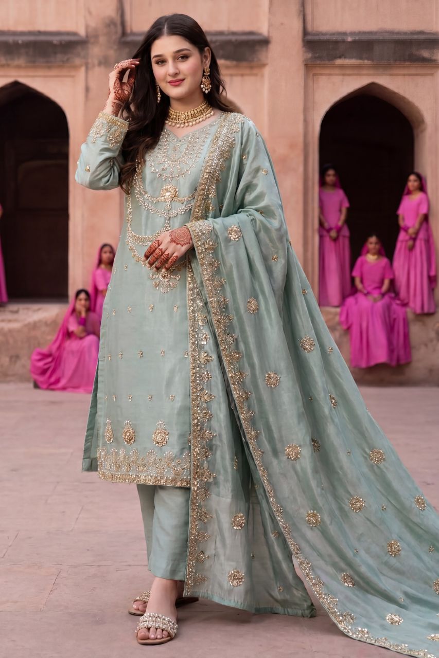 Fatima Bano By Aroob | Dressline | Lava Silk