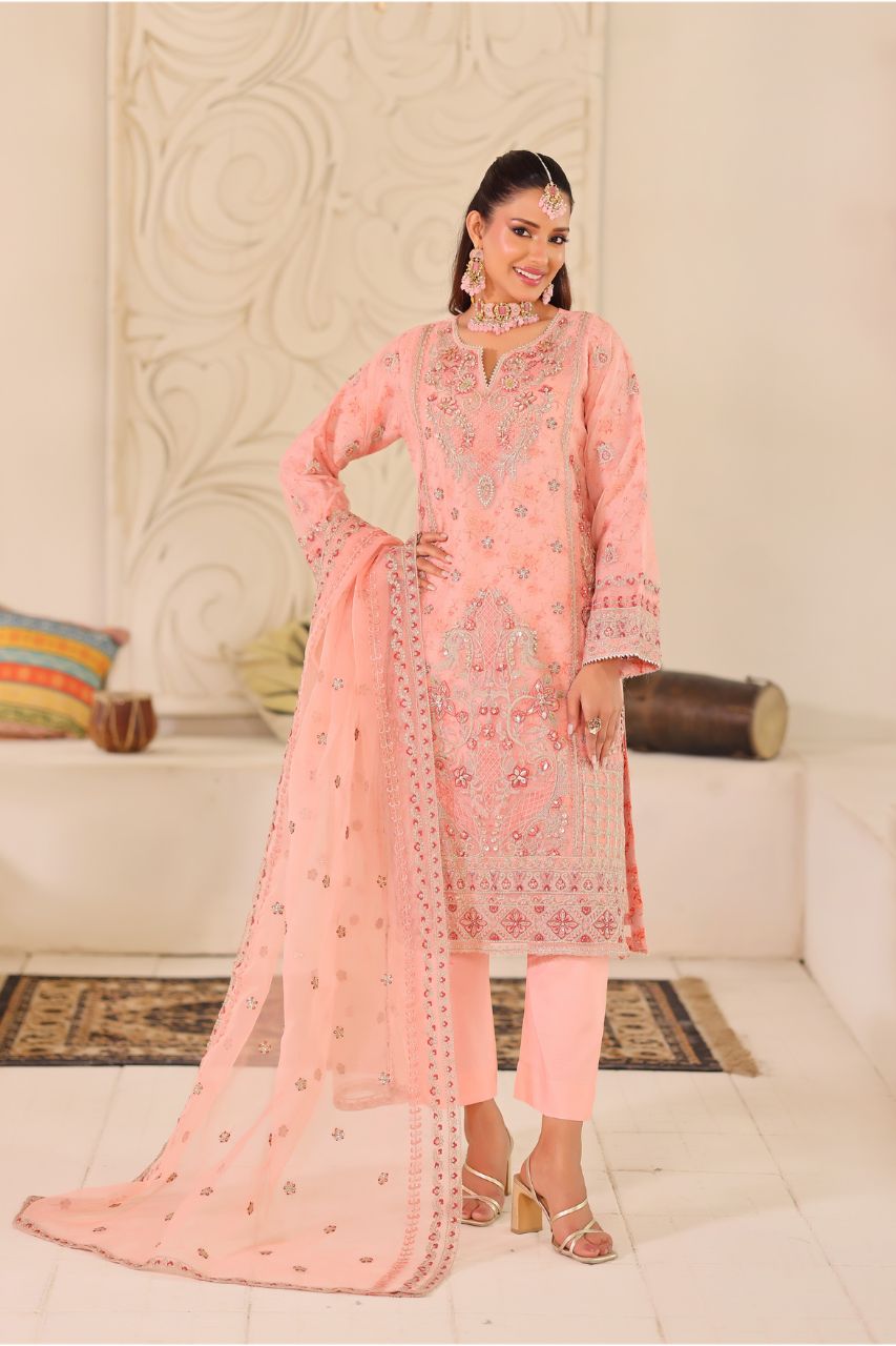 Mushkk By Dr.Haris Luxury Organza