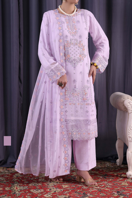 Noor Jahan | Embroidered | Chiffon