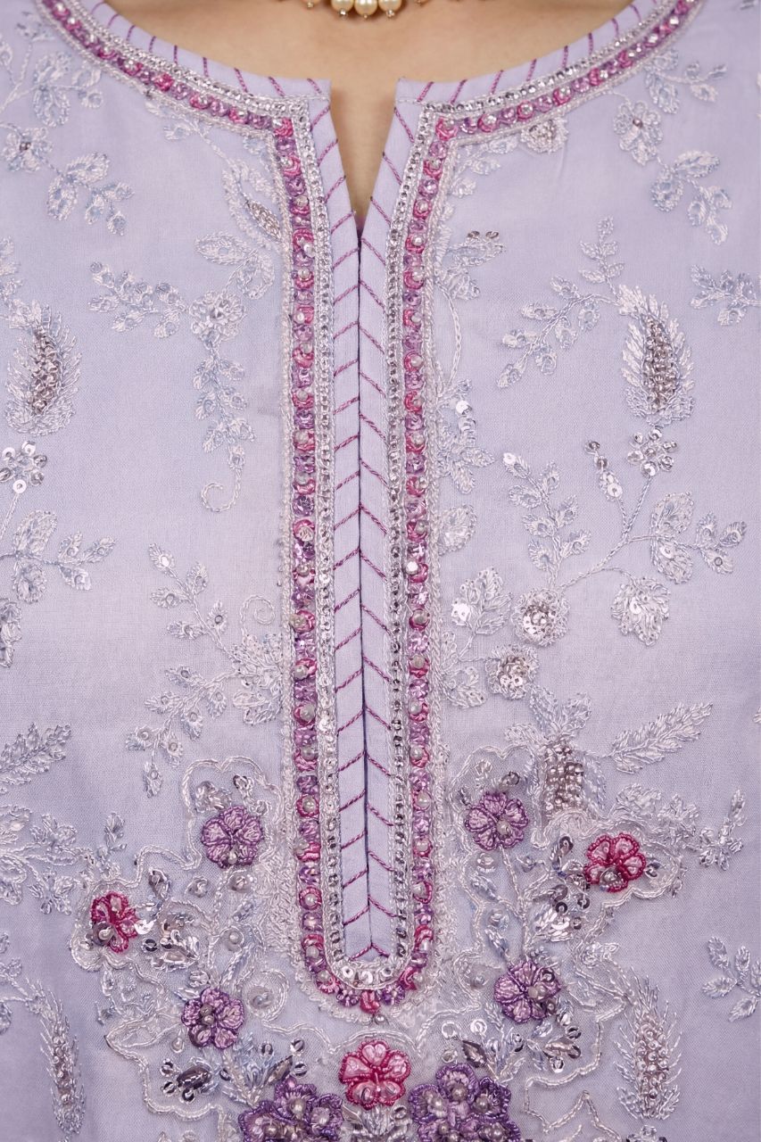 Crystal By Dressline | Semi-Stitched | Organza
