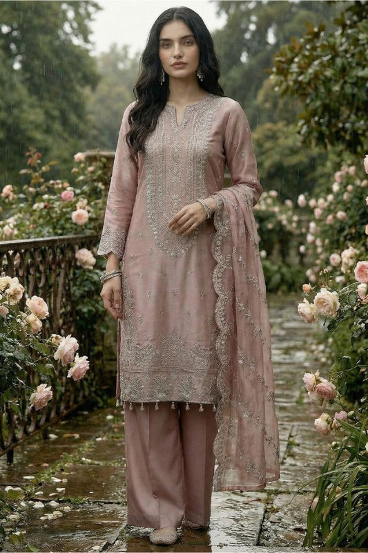 Zaib-o-Zeenat | Dressline | Ulfat - Shesha Silk
