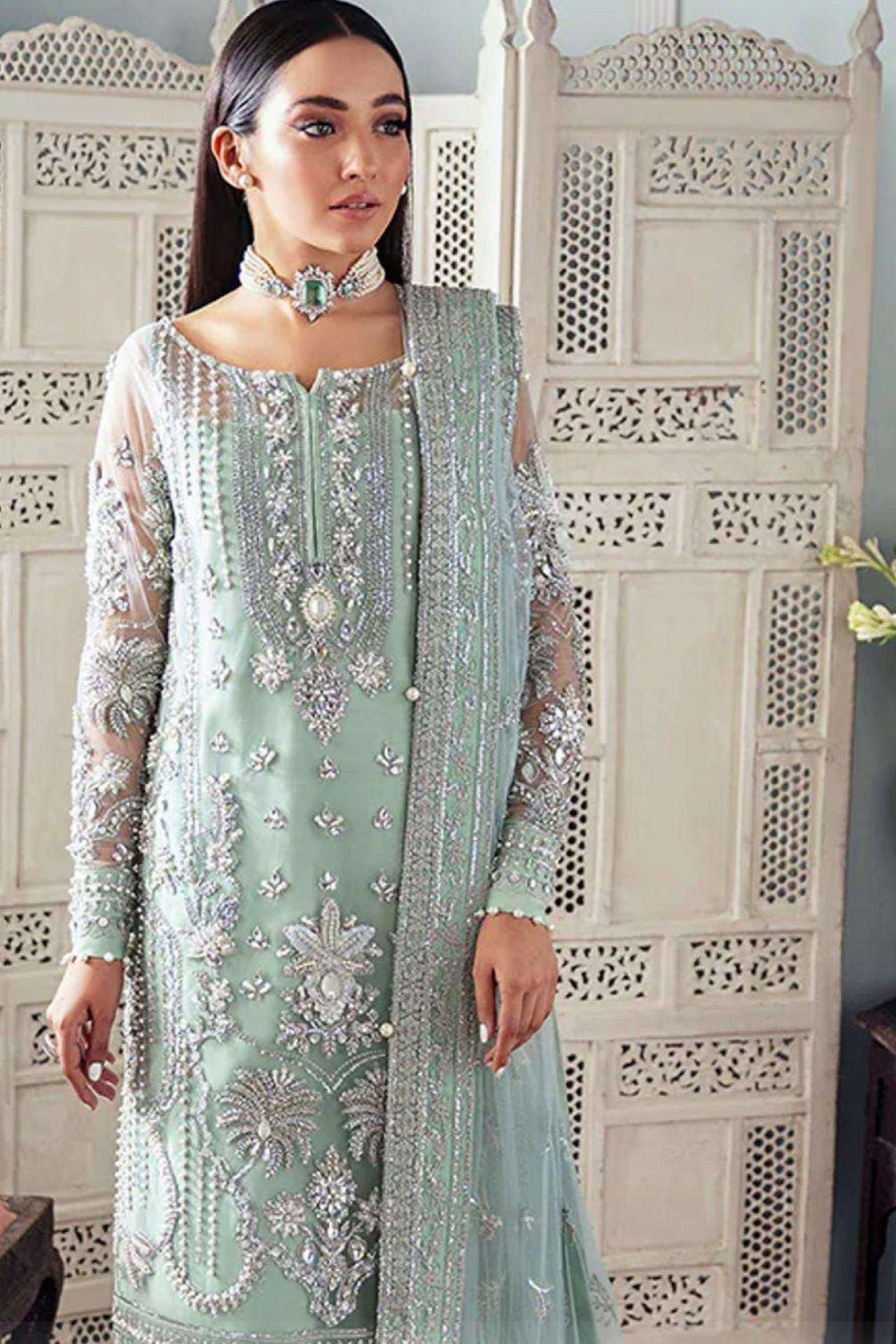 Delisha | Zaib-o-Zeenat | Luxury Organza