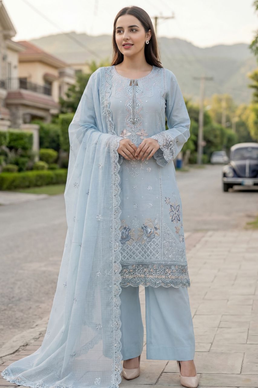 Zaib-o-Zeenat By Wada | Dresslien | Lawn
