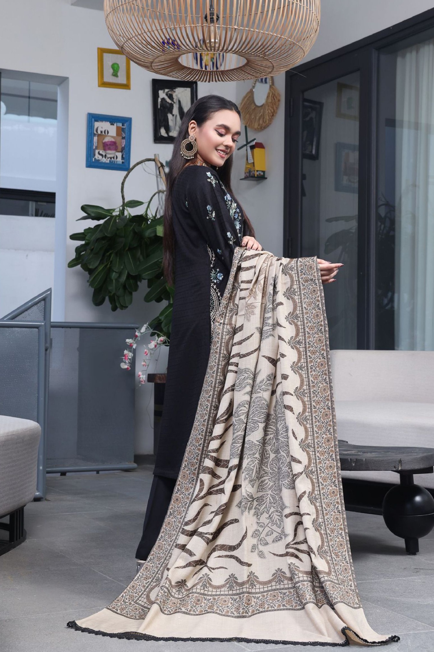 Blanca | Dressline | Emb Dhanak -3PC