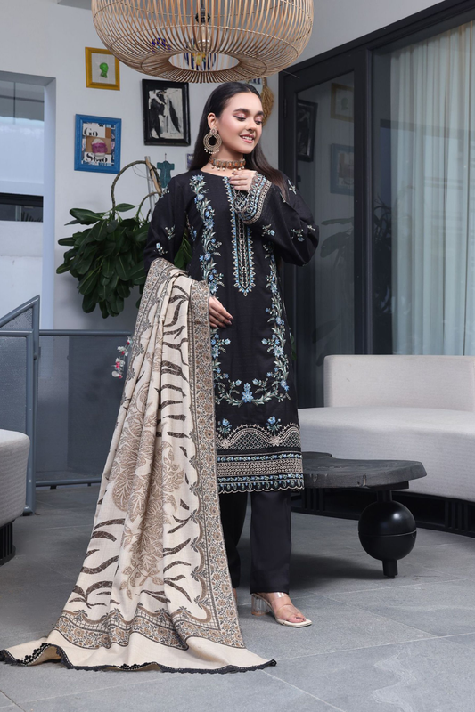 Blanca | Dressline | Emb Dhanak -3PC