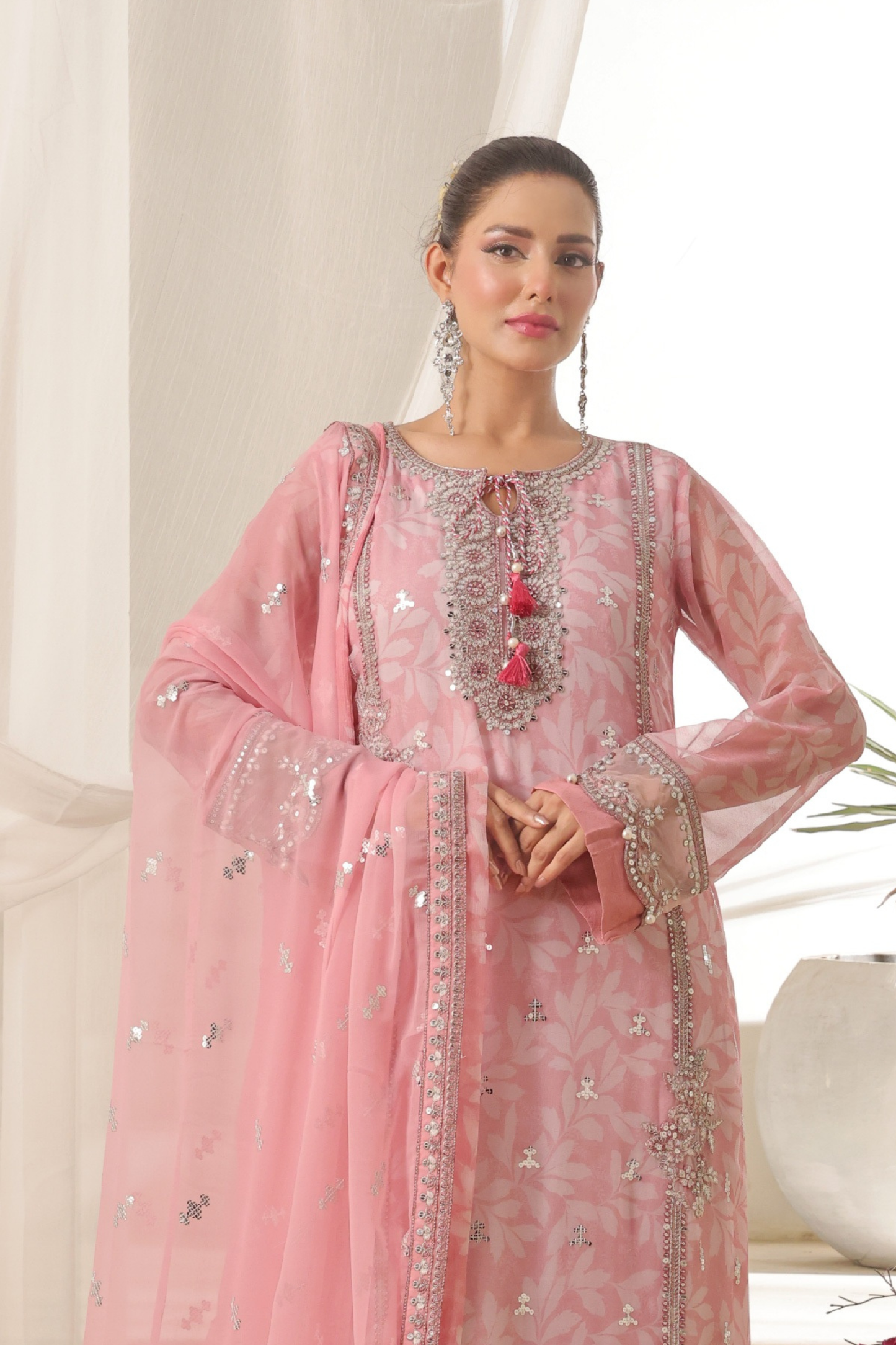 Fatima Bano | Dressline | Tesbeena | Chiffon-3PC