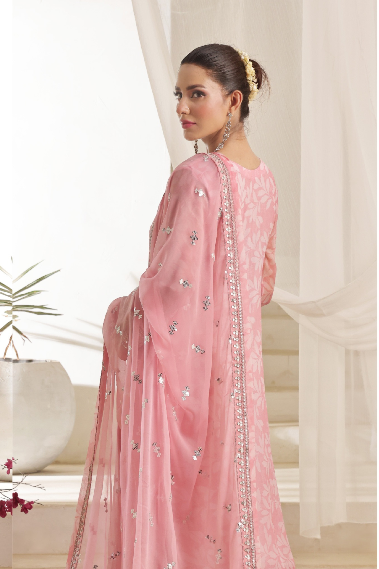 Fatima Bano | Dressline | Tesbeena | Chiffon-3PC