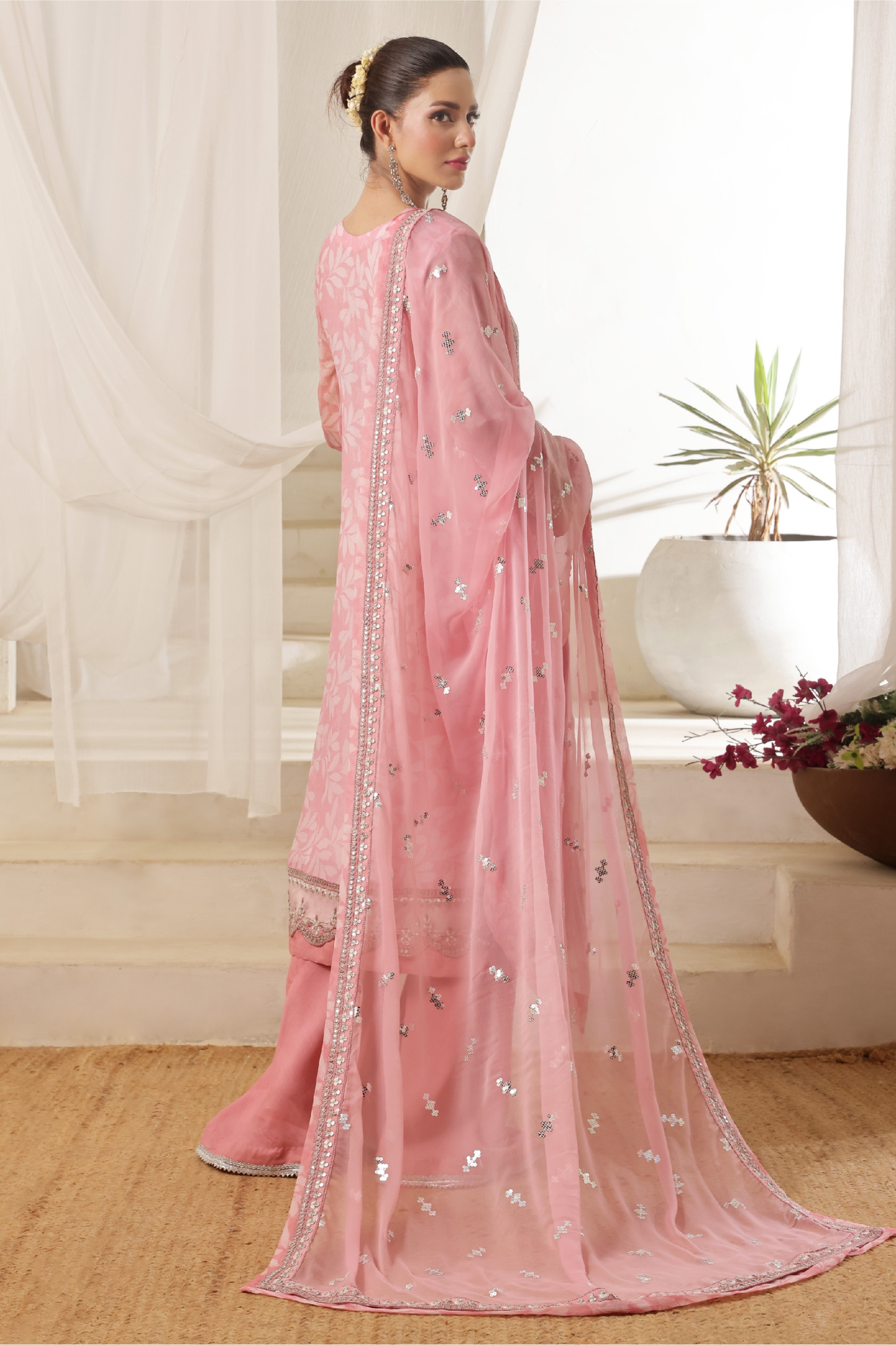 Fatima Bano | Dressline | Tesbeena | Chiffon-3PC