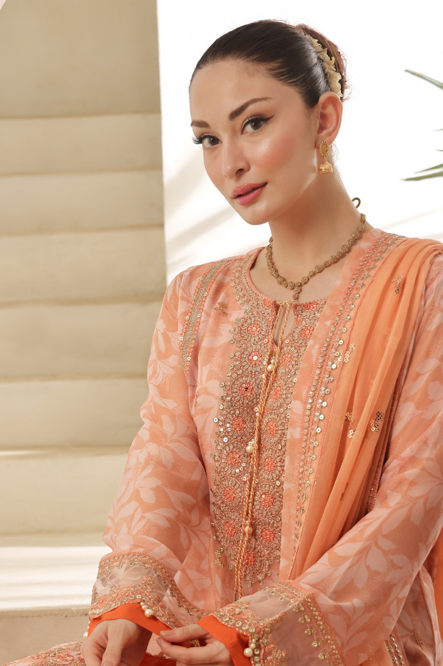 Fatima Bano | Dressline | Tesbeena | Chiffon-3PC