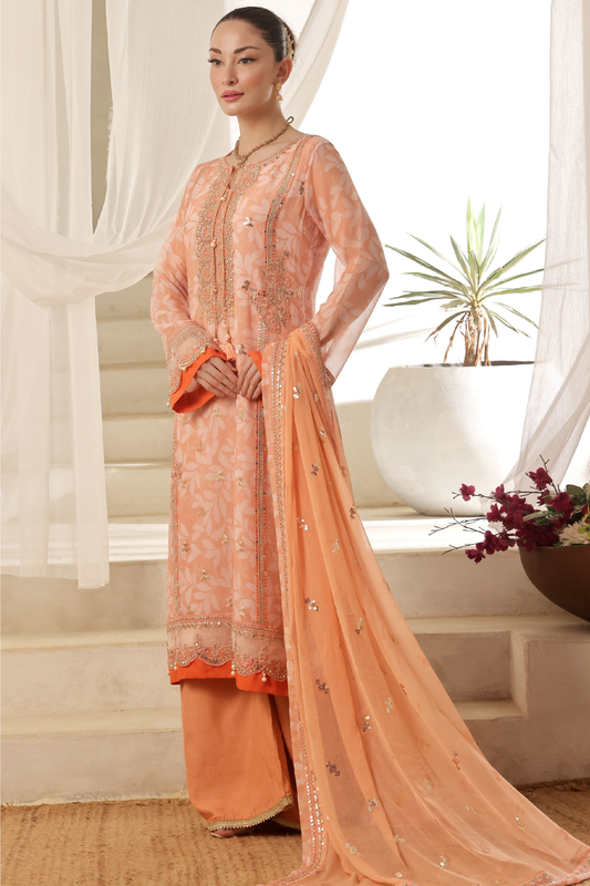 Fatima Bano | Dressline | Tesbeena | Chiffon-3PC